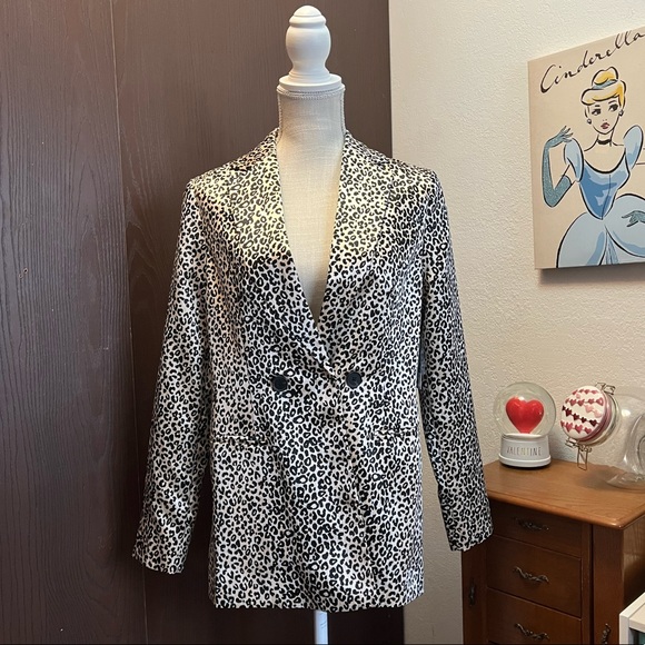 NWT Nine West Double Boxy Blazer | size XS - Picture 3 of 7